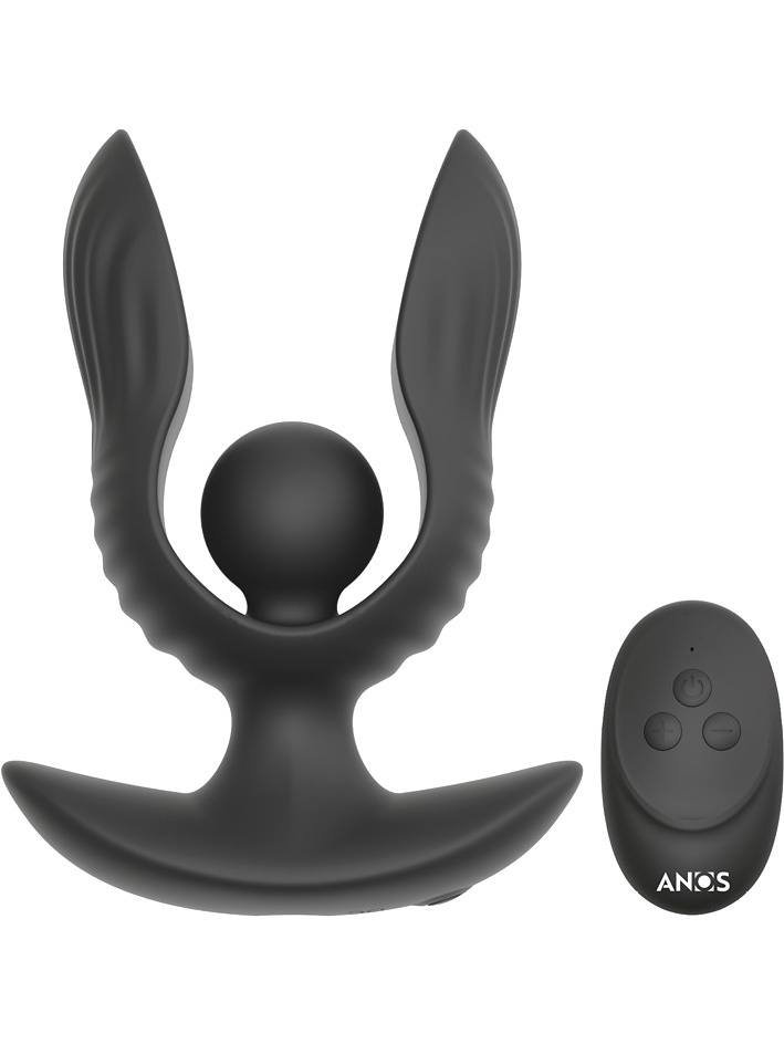 Anal Expander, Inflatable Vibrating Anal Plug
