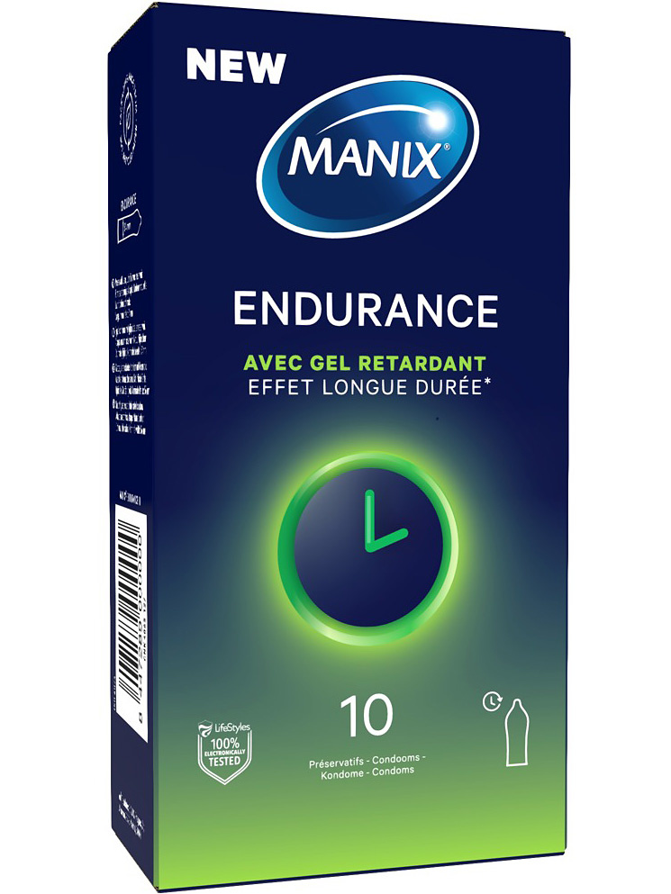 Endurance, Delay Kondoms, 10-pack
