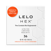 HEX Original Condoms, 36-pack