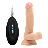 Vibrating Realistic Dildo, 18 cm