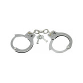 Metal Handcuffs with Two Deluxe Keys
