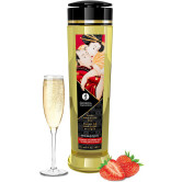 Romance Erotic Massage Oil, Sparkling Strawberry