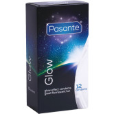 Pasante Glow Condoms, 12-pack
