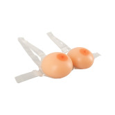 Strap-On Silicone Breasts, 800g