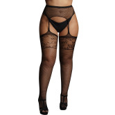 Garterbelt Stockings with Lace Top