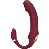 Bendable Vibrating Strapless Strap-On