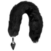 Fox Tail with Metal Butt Plug