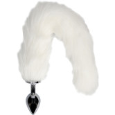 Fox Tail with Metal Butt Plug