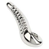 Devil's Tongue Dildo in Stainless Steel