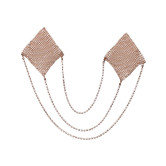 Nipple Stickers Square with Chains
