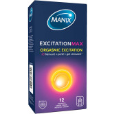 Excitation Max Condoms, 12-pack
