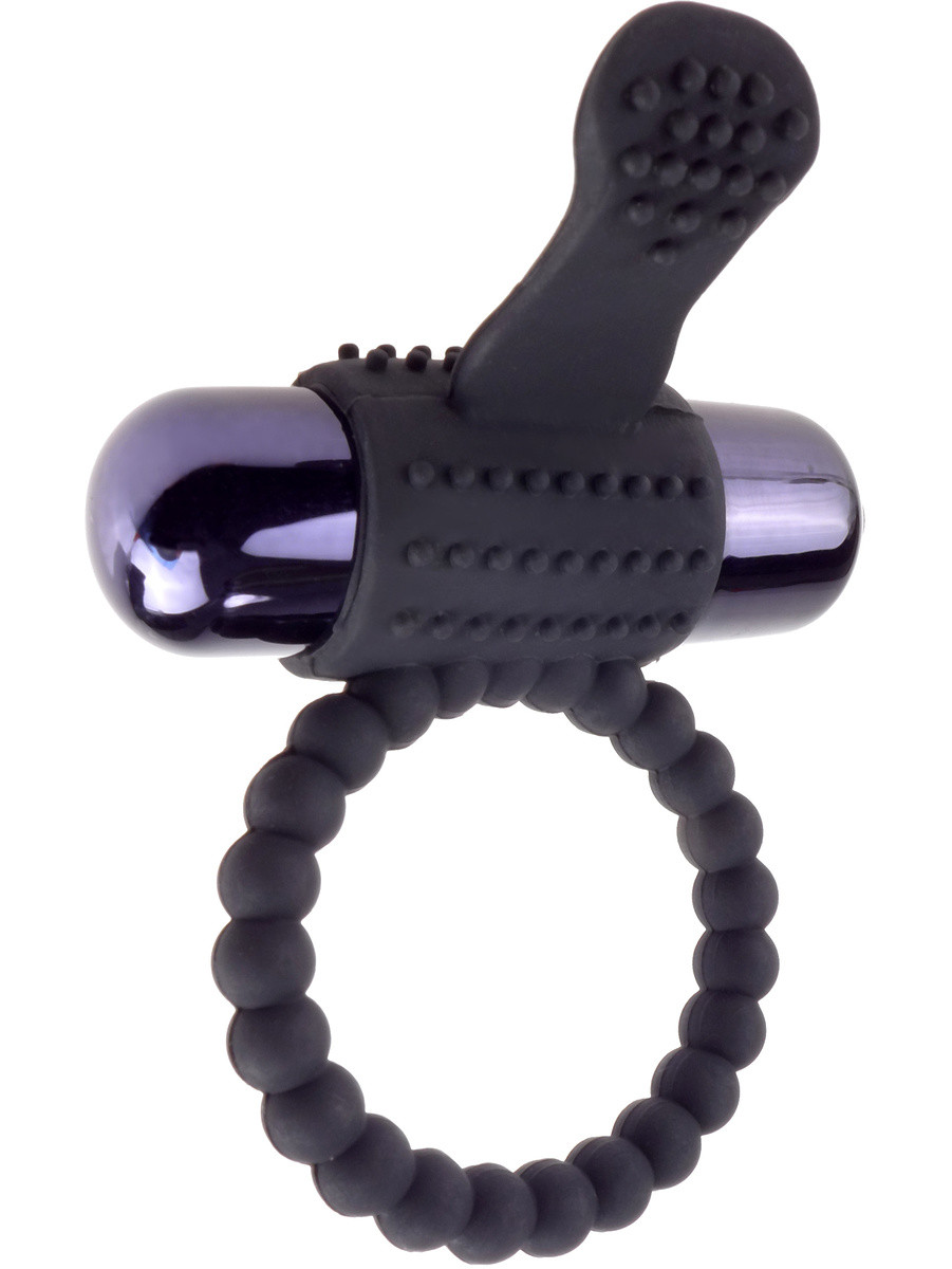 Vibrating Silicone Super Ring 