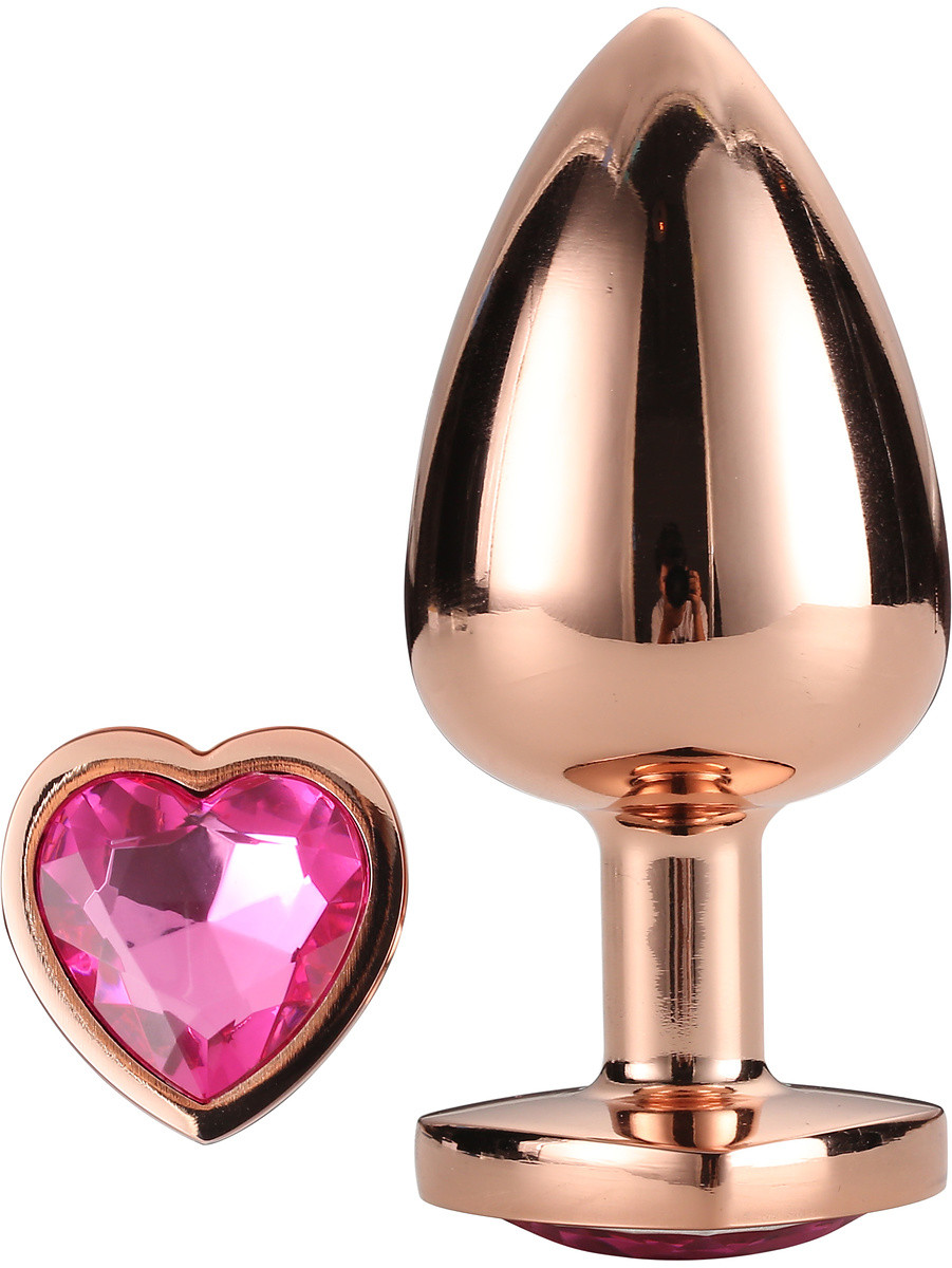 Gleaming Love, Rose Gold Plug, Small