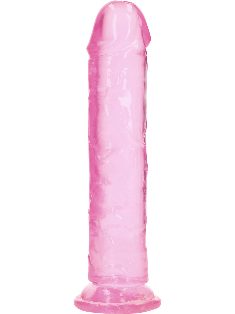 Crystal Clear Straight, Realistic Dildo, 23 cm