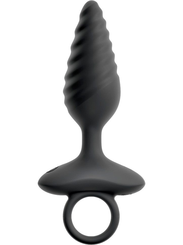 Twisted Anal Plug with Vibrator