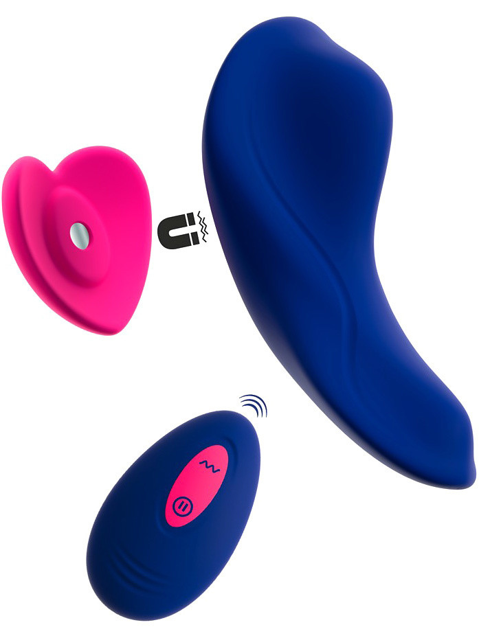 Wireless Panty Vibrator with Heart-Shaped Magnet