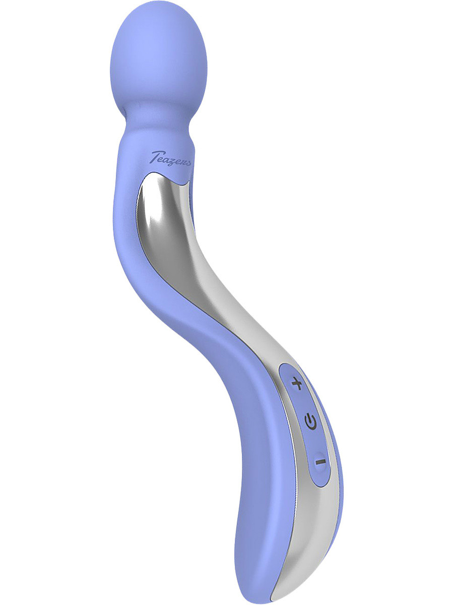 Ergonomic Curved Wand Vibrator