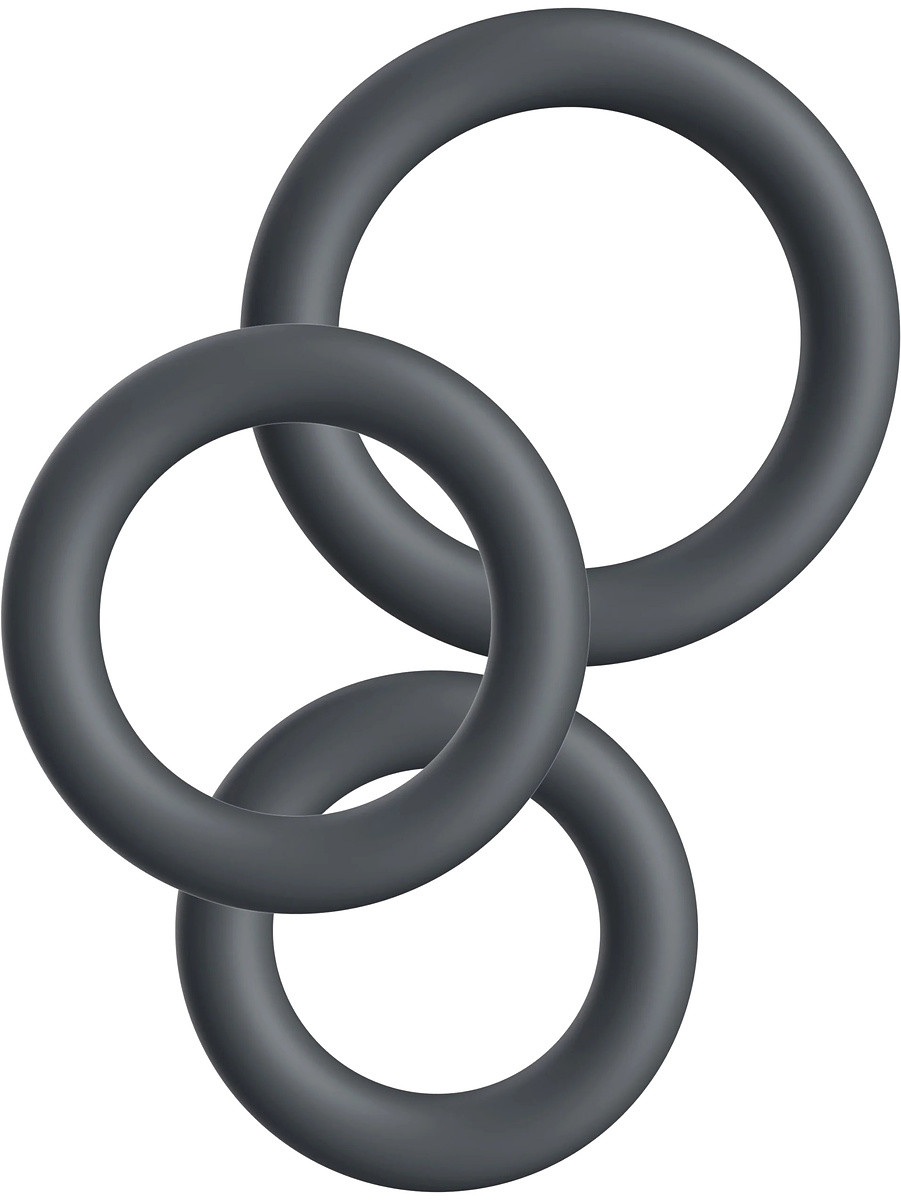 Affinity, Cock Ring Set, 3-pack